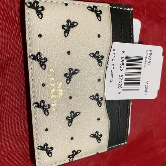 Authentic COACH CV CARD HOLDER PATENT LEATHER - Picture 8 of 8